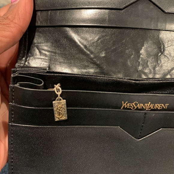 Vintage Preloved YSL Wallet, Authentic - Picture 5 of 13